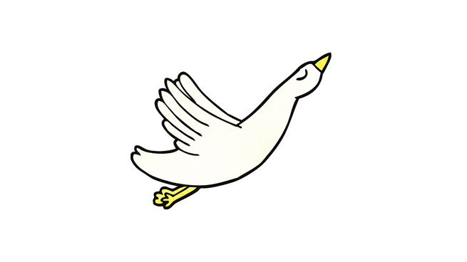 Lucky her, she got a down jacket this year!